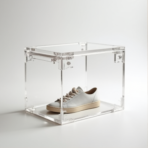 GlamStack Acrylic Shoe Display Boxes GlamStack Acrylic Shoe Display Boxes
