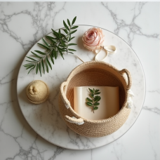 Glamour Weave Seagrass Basket Trio