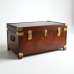 Hollywood Heritage Vintage Leather Trunk Coffee Table Hollywood Heritage Vintage Leather Trunk Coffee Table
