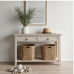 Coastal Chic Whitewash Console Table Coastal Chic Whitewash Console Table
