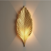 Gilded Palm Elegance Wall Sconce Gilded Palm Elegance Wall Sconce