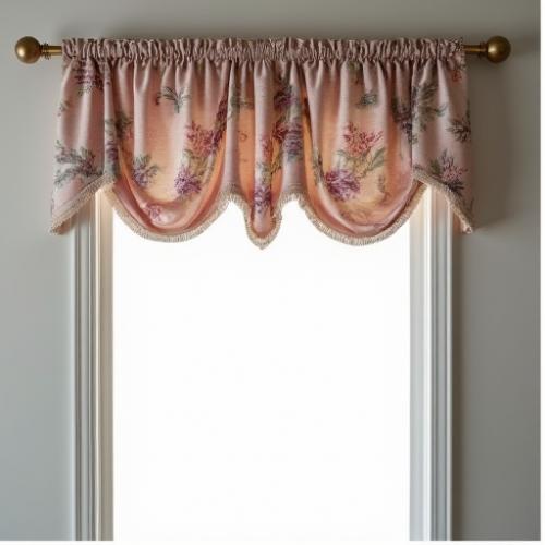Hollywood Blooms Floral Valance Hollywood Blooms Floral Valance