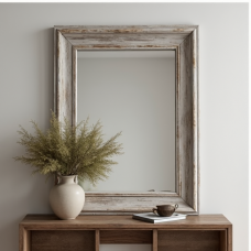 Glamourous Distressed Elegance Mirror