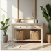 Coastal Chic Whitewash Console Table Coastal Chic Whitewash Console Table