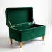 Hollywood Luxe Velvet Storage Ottoman Hollywood Luxe Velvet Storage Ottoman