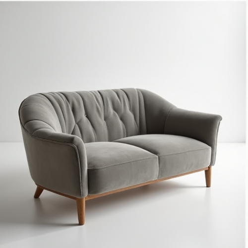 GlamourCurve Bouclé Loveseat GlamourCurve Bouclé Loveseat