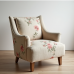 Hollywood Bloom Linen Armchair Hollywood Bloom Linen Armchair