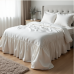 Hollywood Dream Ruffled Linen Bed Skirt Hollywood Dream Ruffled Linen Bed Skirt