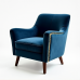 Hollywood Glam Velvet Armchair Hollywood Glam Velvet Armchair