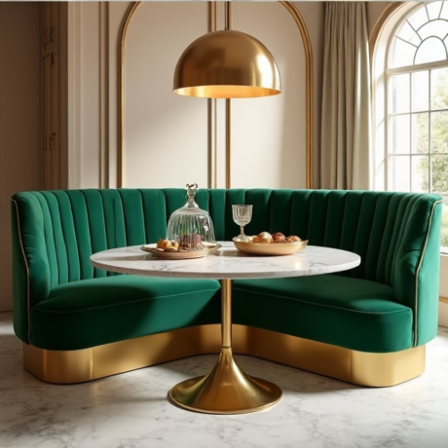Hollywood Glamour Banquette Hollywood Glamour Banquette