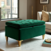 Hollywood Luxe Velvet Storage Ottoman Hollywood Luxe Velvet Storage Ottoman