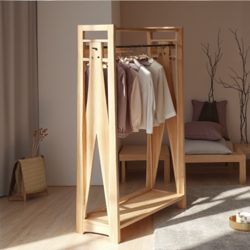Glamour Ash Clothes Rack Glamour Ash Clothes Rack