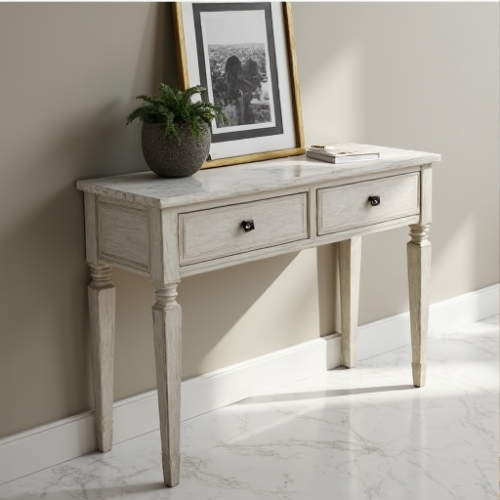Hollywood Glam Distressed Console Table Hollywood Glam Distressed Console Table