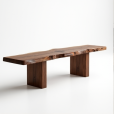Glamour Edge Rustic Bench