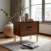 Glamour Walnut Nightstand Glamour Walnut Nightstand
