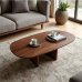 Hollywood Luxe Oval Coffee Table Hollywood Luxe Oval Coffee Table