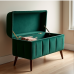 Hollywood Luxe Faux Fur Storage Bench Hollywood Luxe Faux Fur Storage Bench