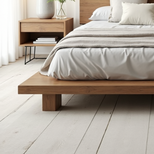 Glamour Haven Reclaimed Wood Platform Bed Glamour Haven Reclaimed Wood Platform Bed
