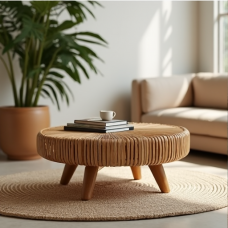 Hollywood Rattan Elegance Coffee Table