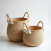 Glamour Weave Seagrass Basket Trio Glamour Weave Seagrass Basket Trio