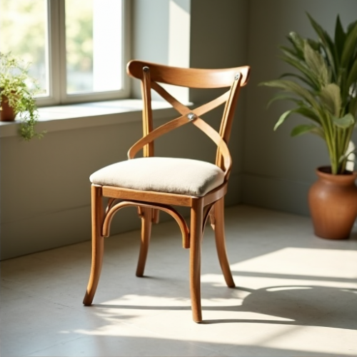 Hollywood Haven Cross Back Bistro Chair Hollywood Haven Cross Back Bistro Chair