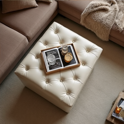 Hollywood Glam Chesterfield Ottoman Hollywood Glam Chesterfield Ottoman