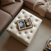 Hollywood Glam Chesterfield Ottoman Hollywood Glam Chesterfield Ottoman