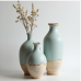 Hollywood Glam Shabby Chic Vase Trio Hollywood Glam Shabby Chic Vase Trio