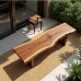 Glamour Edge Rustic Bench Glamour Edge Rustic Bench