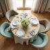 Glamorous Coastal Slipcovered Parsons Chair Glamorous Coastal Slipcovered Parsons Chair