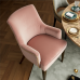 Glamour Haven Brass Leg Dining Chair Glamour Haven Brass Leg Dining Chair