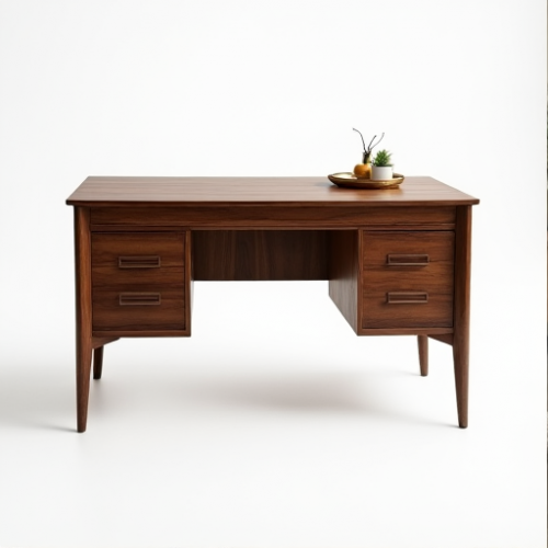 Hollywood Haven Walnut Executive Desk Hollywood Haven Walnut Executive Desk