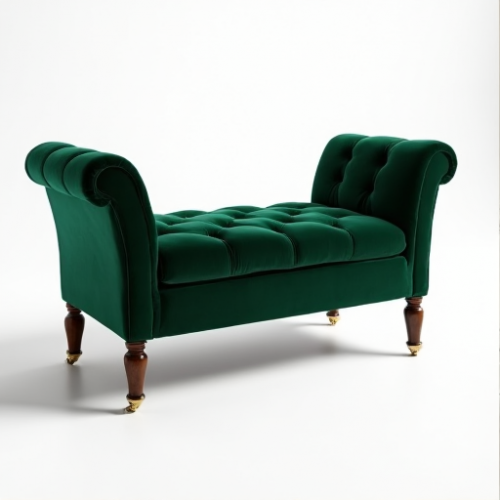 Glamour Haven Button-Tufted Accent Bench Glamour Haven Button-Tufted Accent Bench