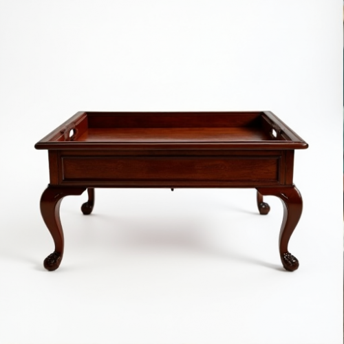 Hollywood Glam Mahogany Butler's Tray Coffee Table Hollywood Glam Mahogany Butler's Tray Coffee Table