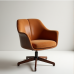 Glamour Swivel: Mid-Century Bentwood Office Chair Glamour Swivel: Mid-Century Bentwood Office Chair