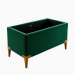 Hollywood Glam Velvet Storage Ottoman Hollywood Glam Velvet Storage Ottoman