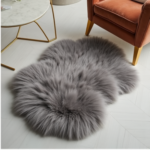 Hollywood Luxe Faux Fur Accent Rug Hollywood Luxe Faux Fur Accent Rug