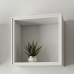 GlamCube Minimalist Floating Shelves - Set of 4 GlamCube Minimalist Floating Shelves - Set of 4