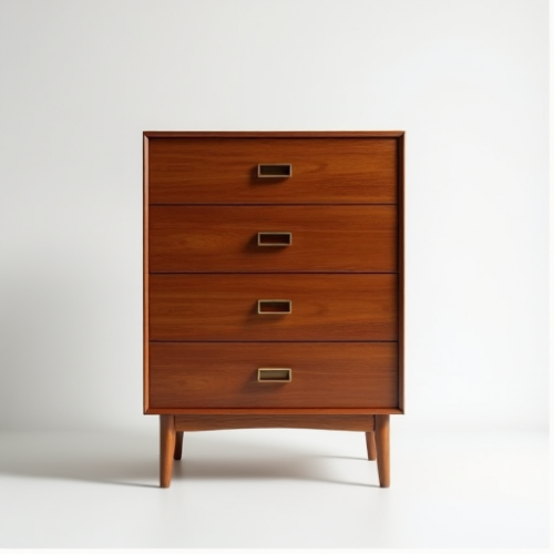 Glamour Teak Tallboy Dresser Glamour Teak Tallboy Dresser