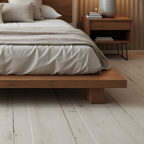 Glamour Haven Reclaimed Wood Platform Bed Glamour Haven Reclaimed Wood Platform Bed