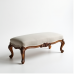 Chateau Luxe Linen Window Seat Bench Chateau Luxe Linen Window Seat Bench