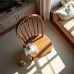 Hollywood Glam Distressed Windsor Chair Hollywood Glam Distressed Windsor Chair