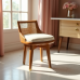 Hollywood Glam Cane Back Vanity Stool Hollywood Glam Cane Back Vanity Stool