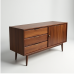 Hollywood Elegance Walnut Credenza Hollywood Elegance Walnut Credenza