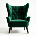 Hollywood Glam Velvet Wingback Chair Hollywood Glam Velvet Wingback Chair