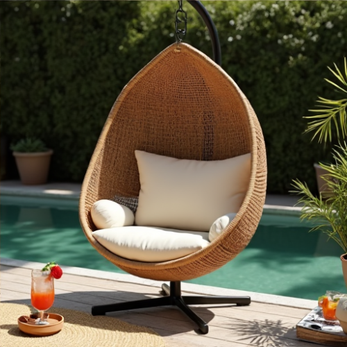 Hollywood Bliss Rattan Egg Chair Hollywood Bliss Rattan Egg Chair