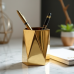 GlamourGold Geometric Pen Holder GlamourGold Geometric Pen Holder