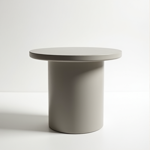 GlamourStone Minimalist Pedestal Table GlamourStone Minimalist Pedestal Table