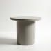 GlamourStone Minimalist Pedestal Table GlamourStone Minimalist Pedestal Table
