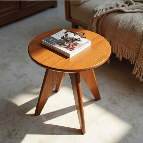 Glamour Teak Tripod Table Glamour Teak Tripod Table